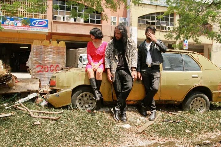 Emerging Malaysian indie rock band Hawa: Singer Eff Hakim and bandmates representing the new wave of Southeast Asian music in 2026.