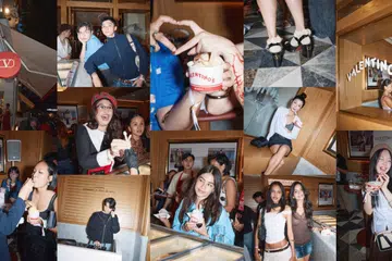 Valentino FEMALE gelato party Singapore