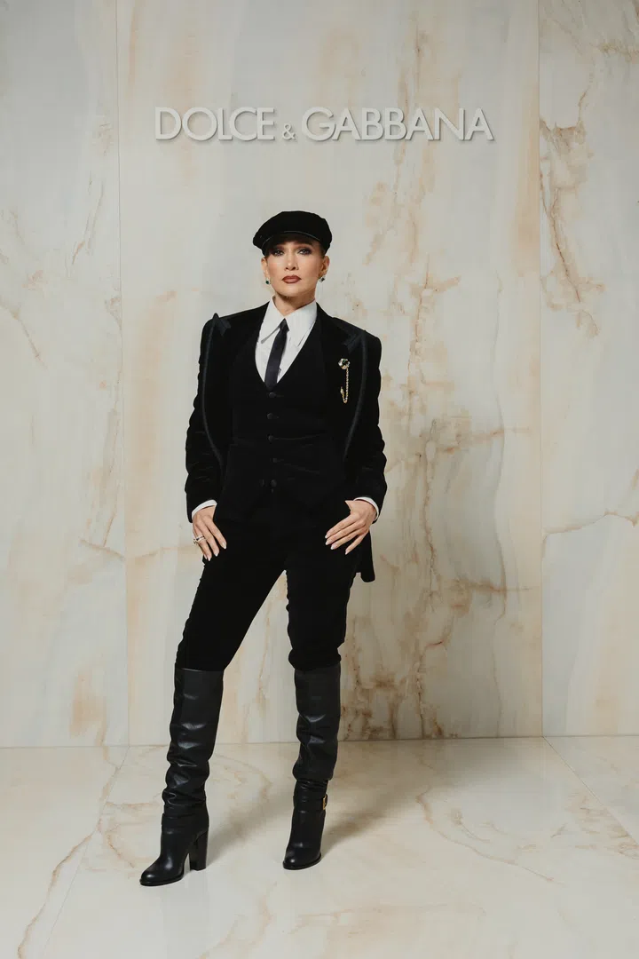 Jennifer Lopez at Dolce & Gabbana Spring Summer 2027 show