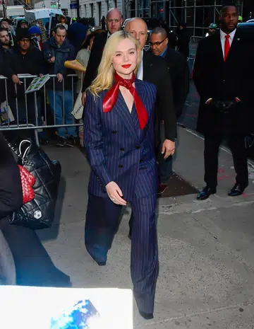 Celebrity street style red carpet fashion April 2026