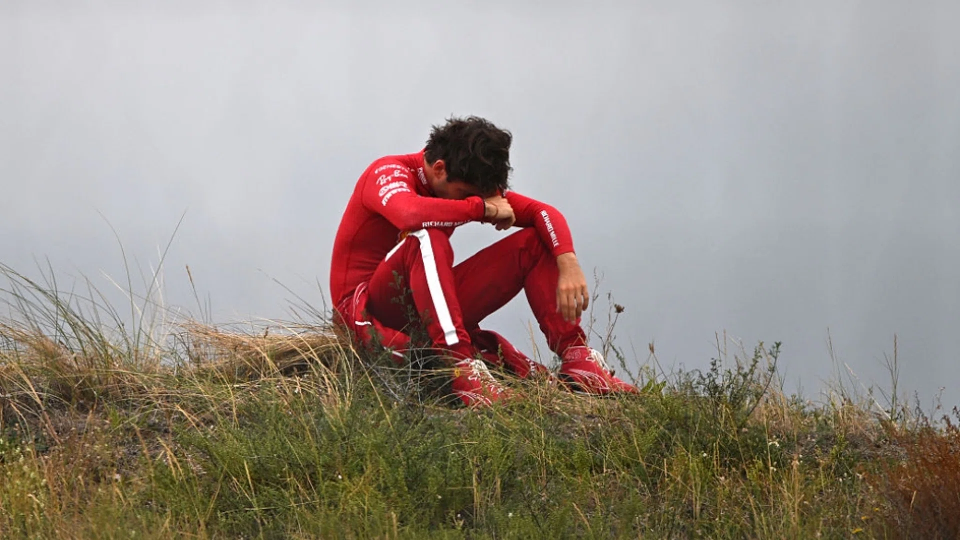 Charles Leclerc Dutch Grand Prix 2025 crash