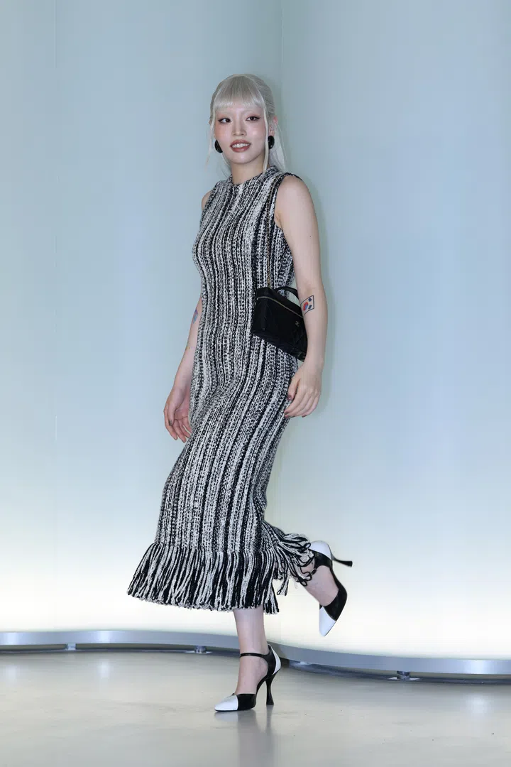 Chanmina Chanel Métiers d’Art 2026 show outfit