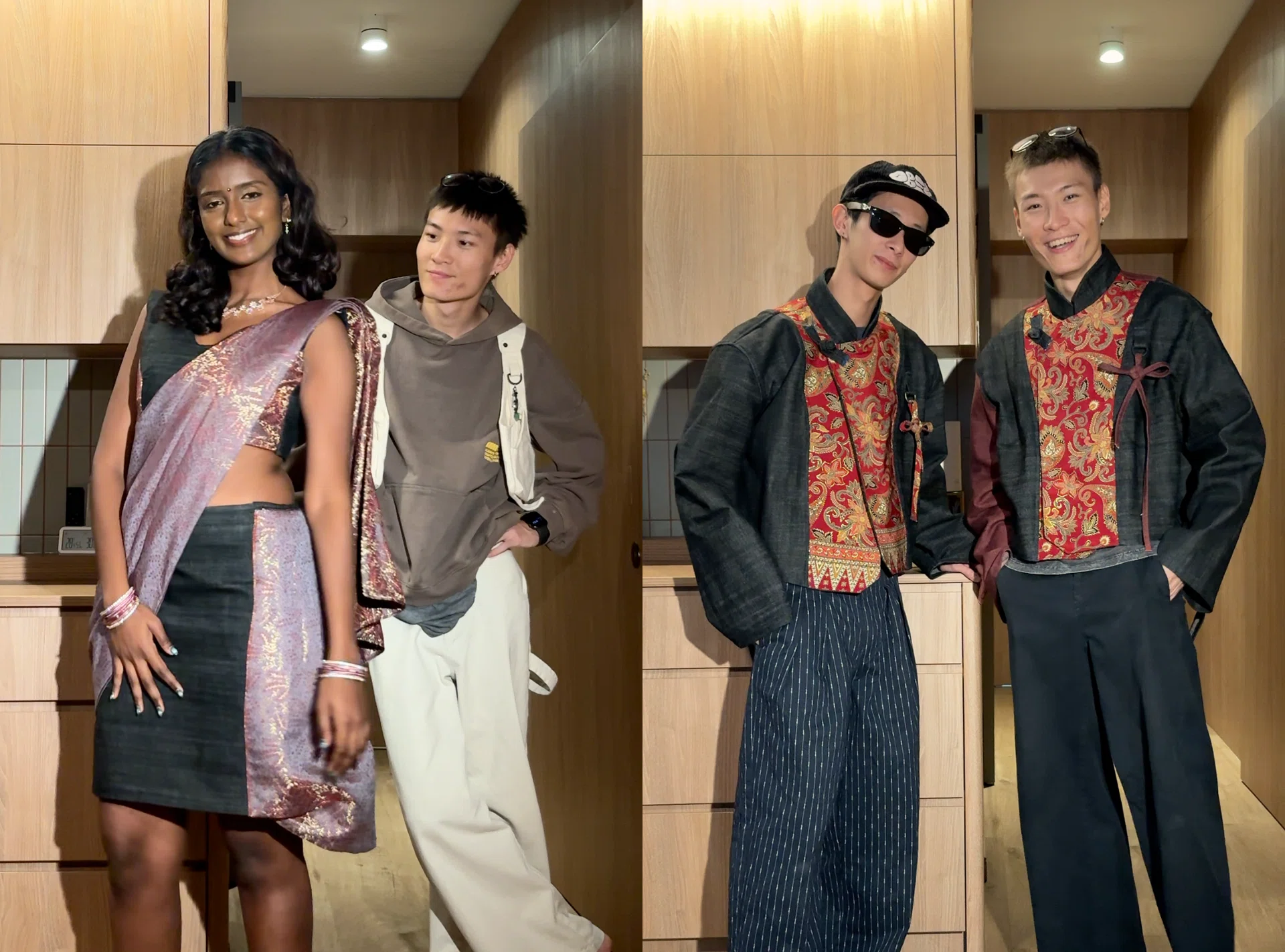 SuppCultures - cultural everyday wear by Singaporean designer Elon Koh