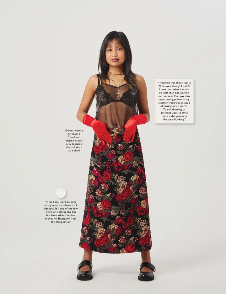 gen z fashion floral dress