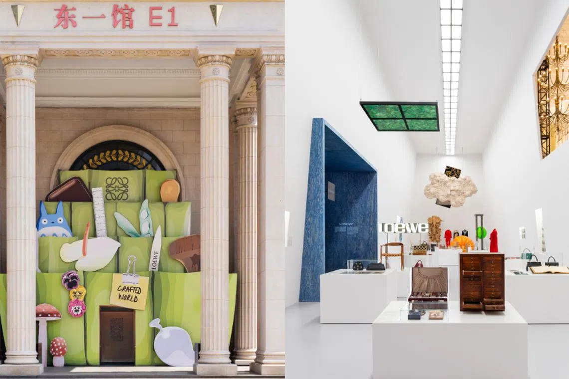 Loewe Opens First Public Exhibition, Crafted World, In Shanghai