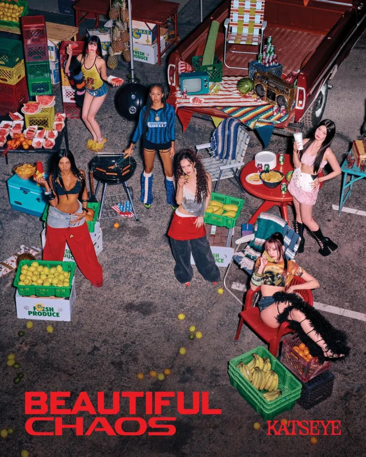 katseye beautiful chaos ep release gnarly gabriela style fashion