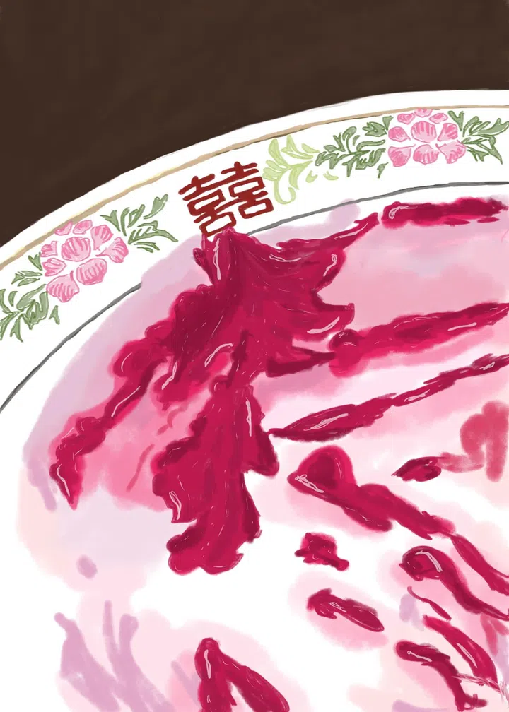 salt salon supper club illustration