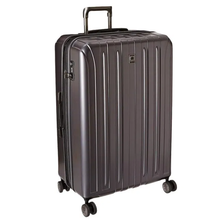 Delsey silver luggage