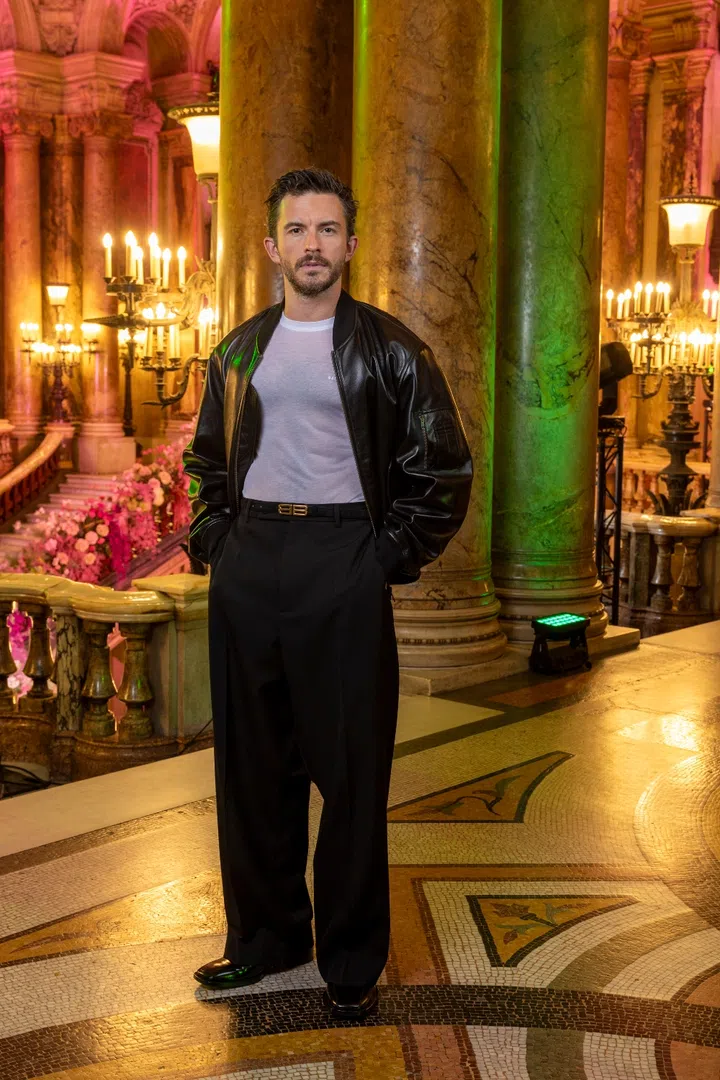 Wicked For Good World Tour Paris premiere Jonathan Bailey Balenciaga