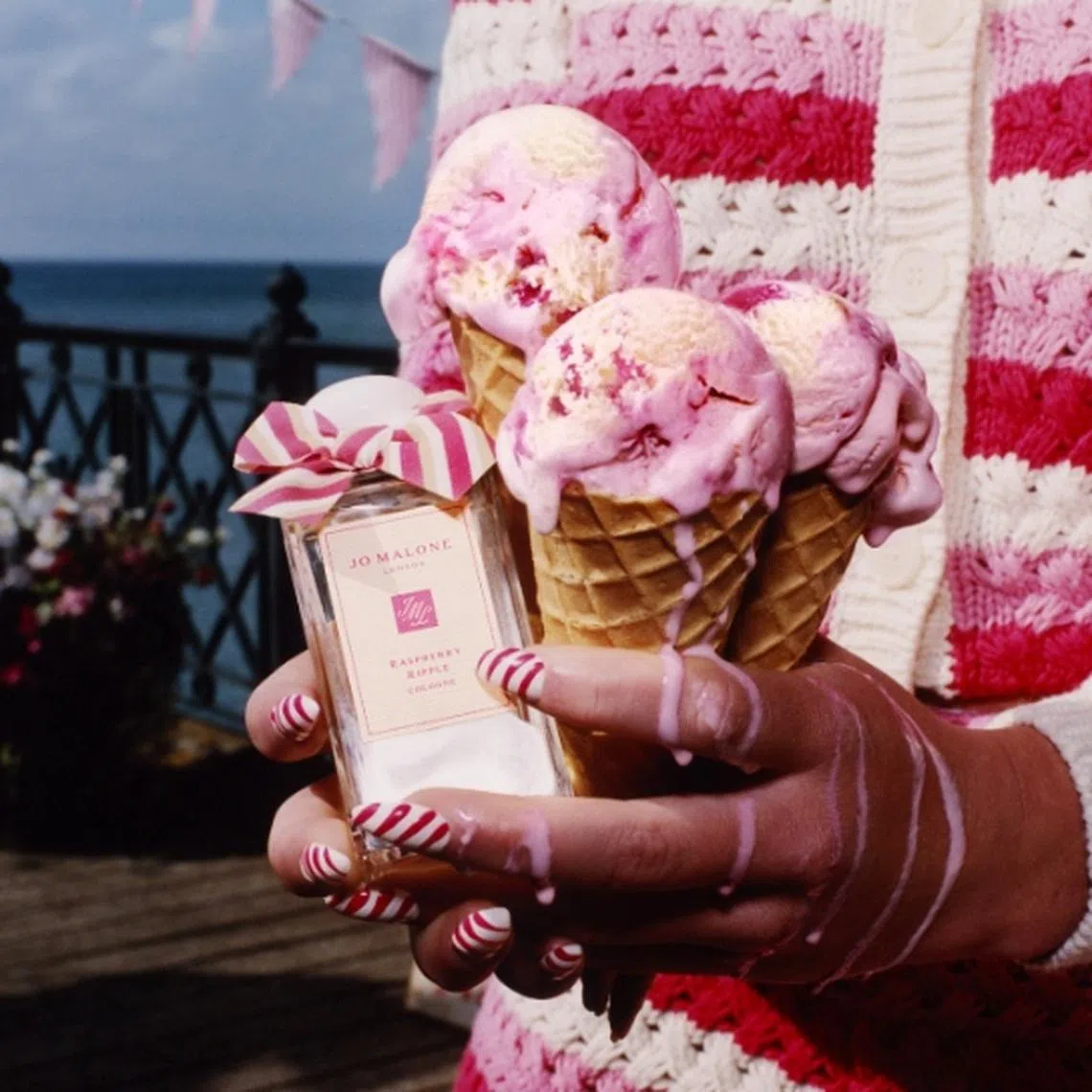 香水 Raspberry Ripple Malone ギフトボックス付き Jo