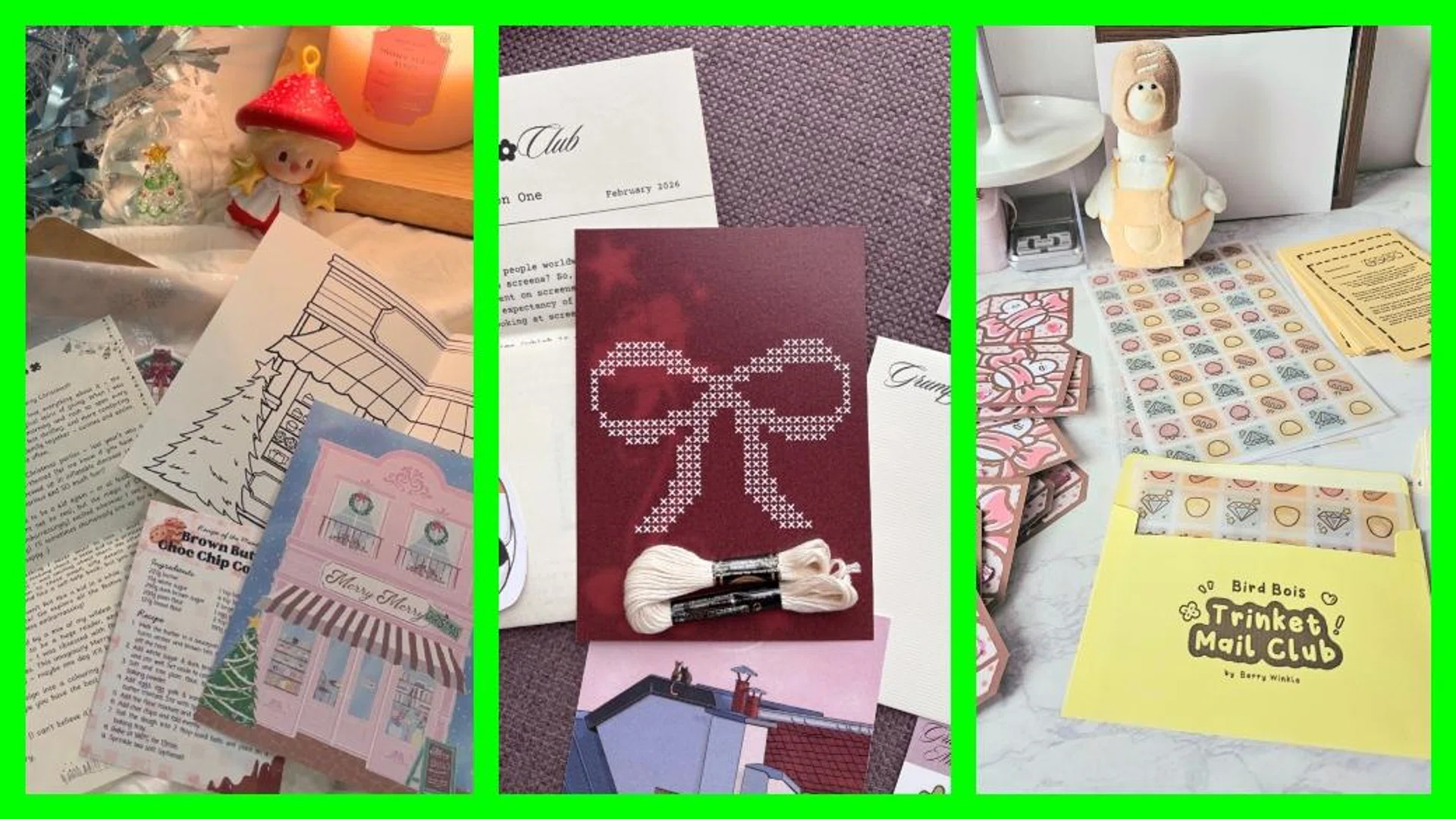 snail mail clubs in singapore for artsy monthly subscriptions