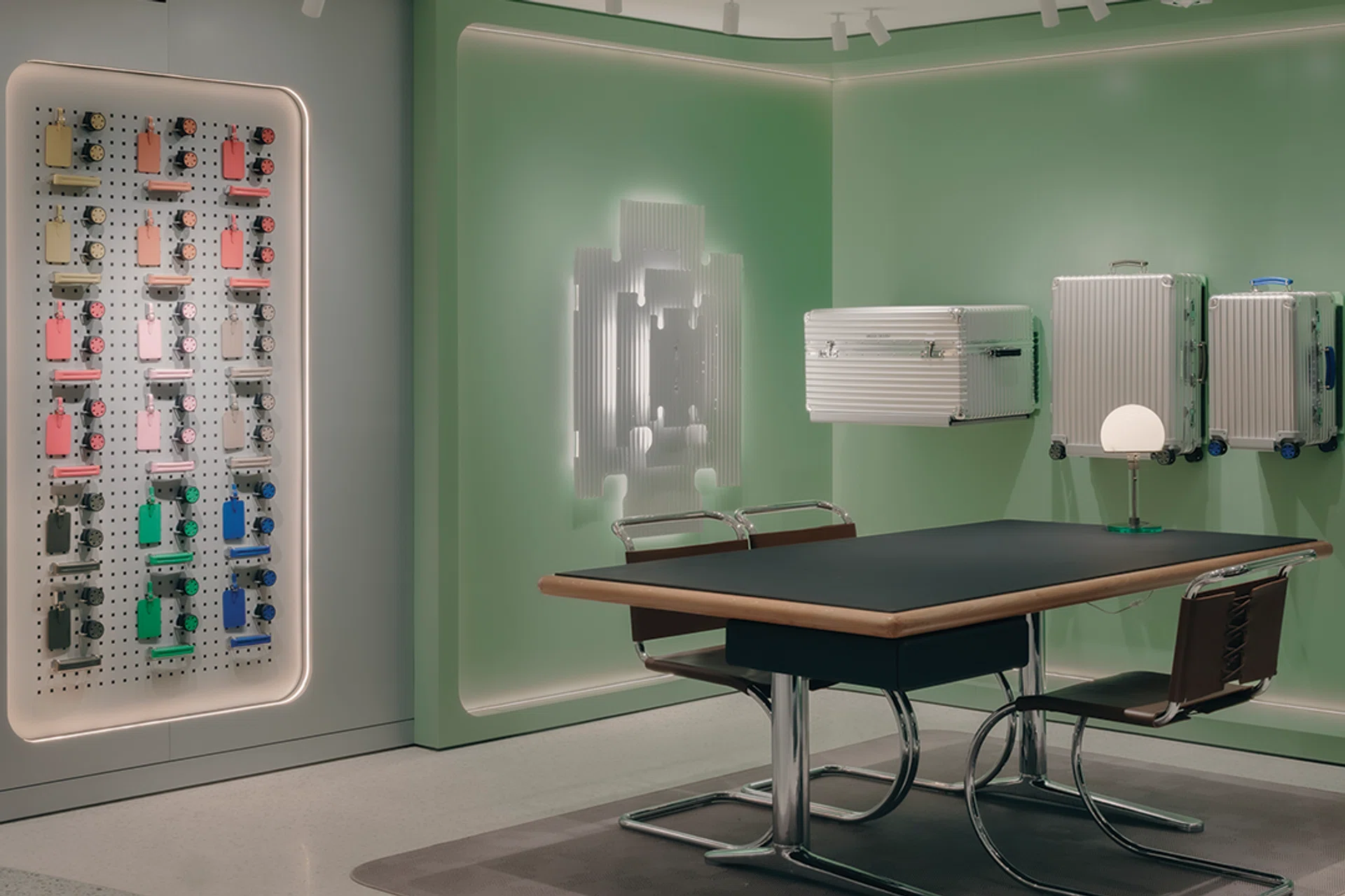 Rimowa Cologne Germany flagship with Crafted-for-you personalised luggage
