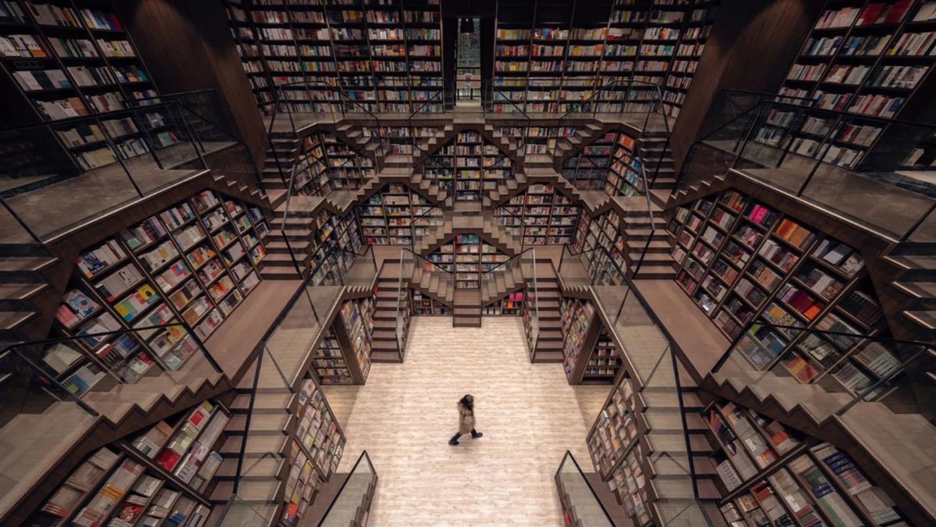 The epic Guiyang Zhongshuge Bookstore is truly one for the books. Credit: Courtesy