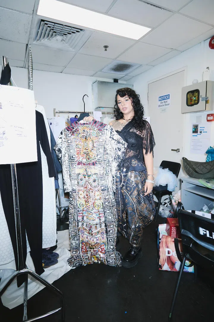 Jane Simorangkir and her graduate fashion collection for LASALLE College of the Arts, Destroyer of All Things, Alchemist of One.