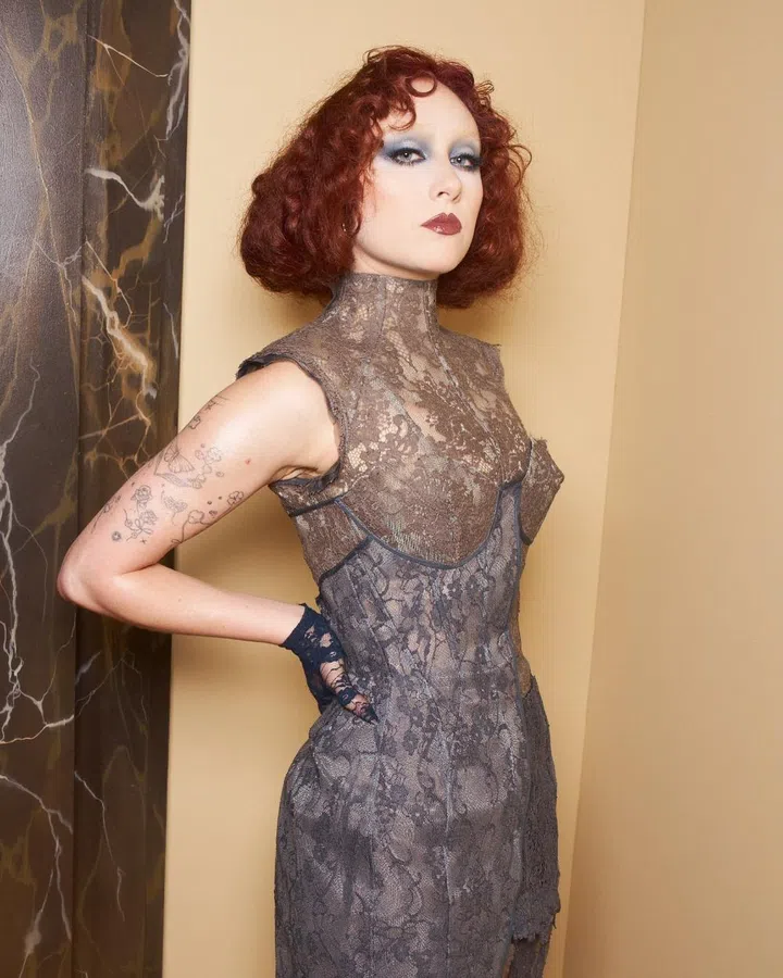 chappell roan acne studios paris fashion week