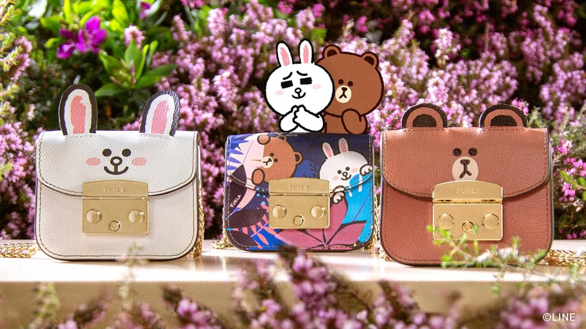 furla line friends