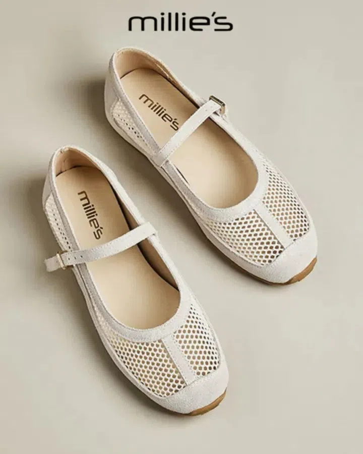 Mesh Ballet Flats Singapore Millie’s