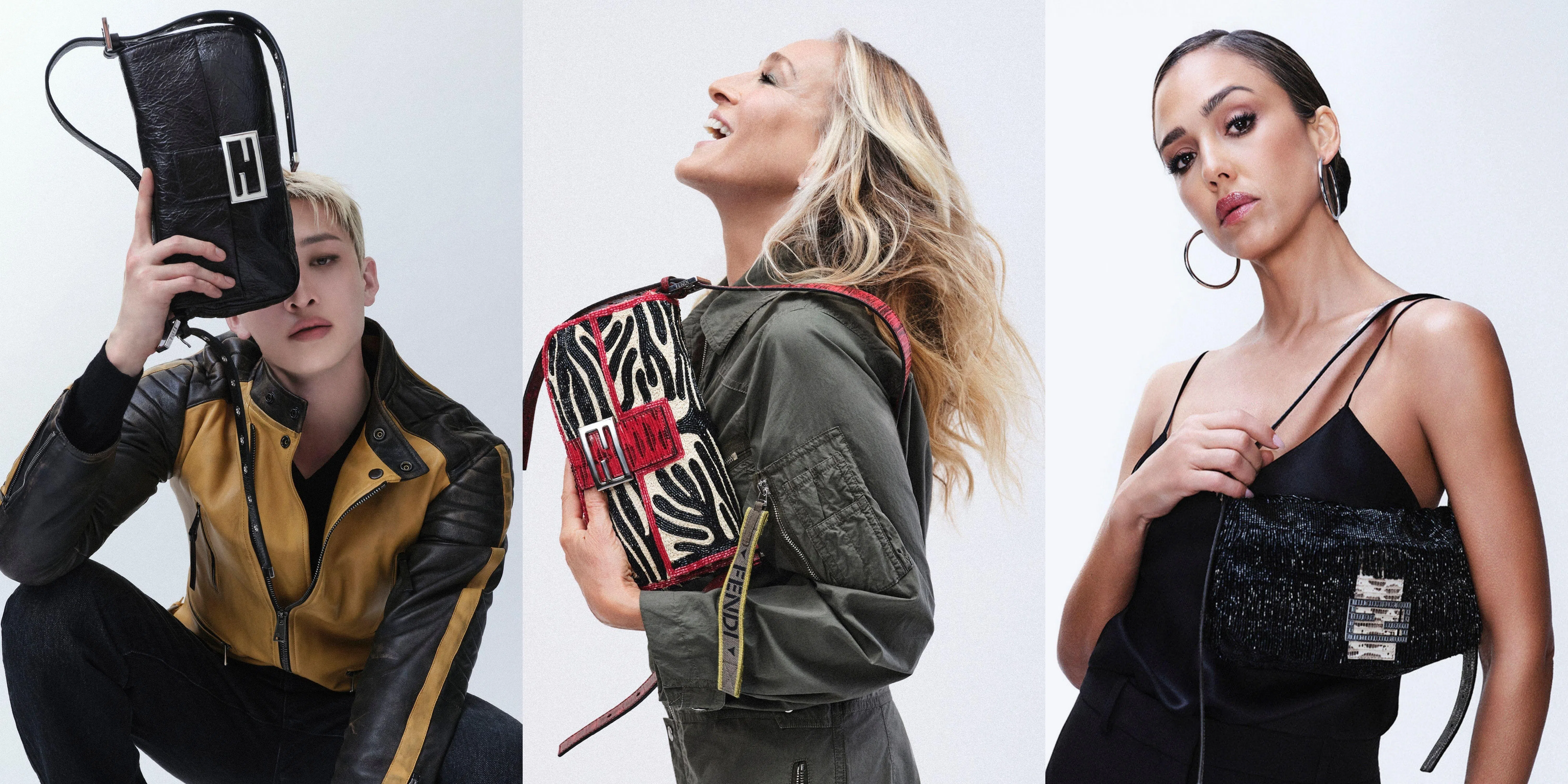 Fendi Brings Back The OG Baguette Bag With Its Newest Campaign Ft