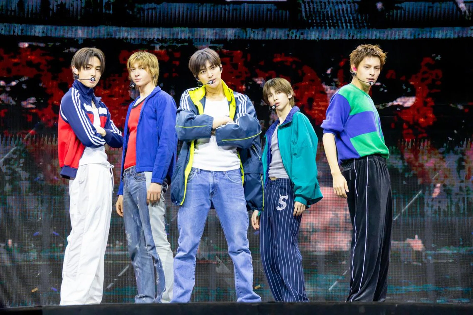 Seoul, SOUTH KOREA – APRIL 20: Martin, Juhun, Geonho, Seonghyeon and James of CORTIS attend a showcase for the release of their album “GREENGREEN” at YES24 Live Hall on April 20, 2026 in Gwangjin-gu, Seoul, South Korea (Photo by iMBC/Imazins via Getty Images)