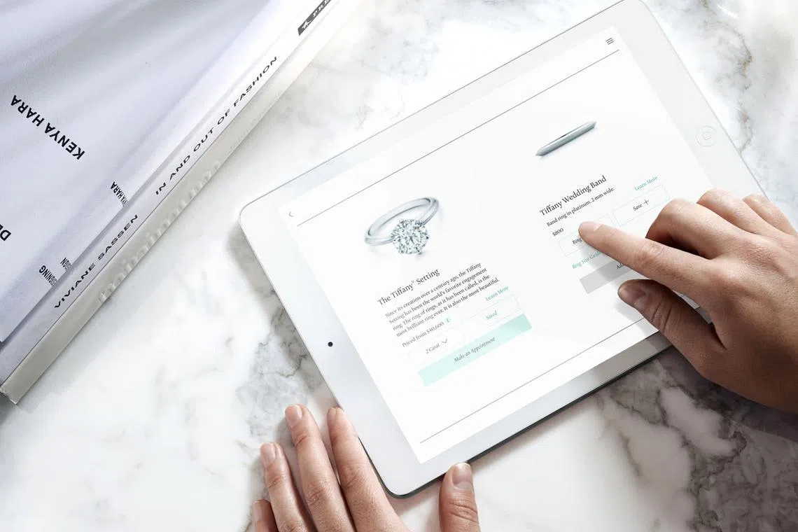 New Features on Tiffany & Co.'s Engagement Ring Finder App | FZINE ...
