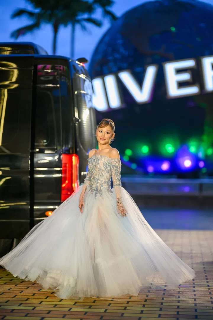 Wicked For Good World Tour Singapore Ariana Grande Thom Browne