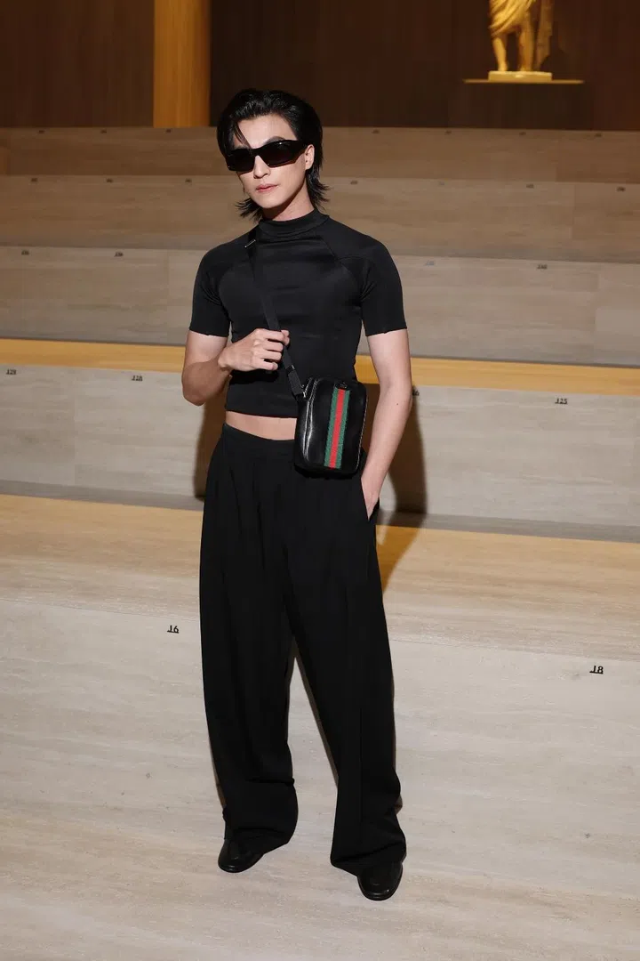 gulf gucci milan fashion week