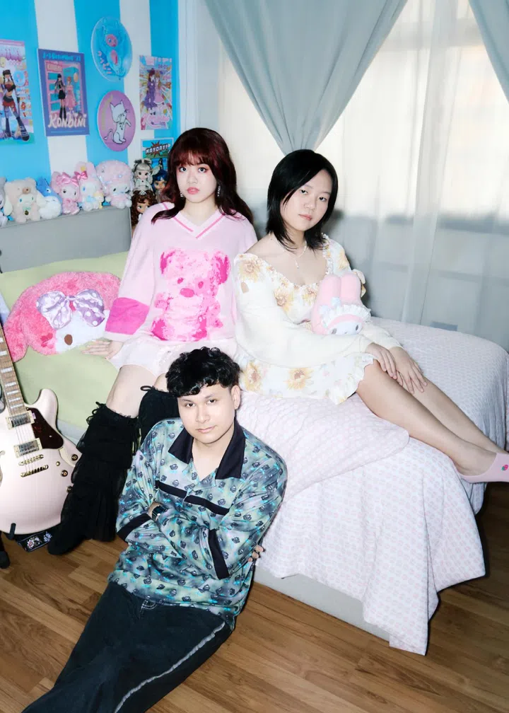 Portrait of the founders of Konbini, Singapore’s Harajuku-inspired J-fashion pop-up market, known for championing Japanese street culture and local creative communities