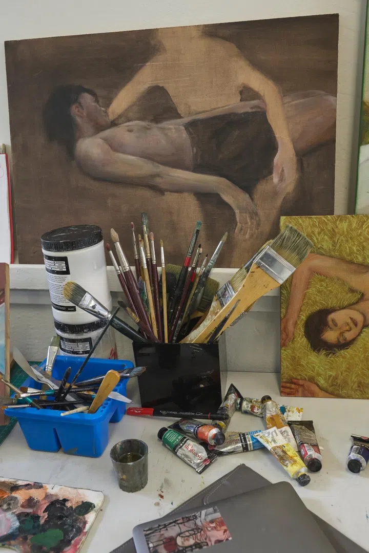 art students