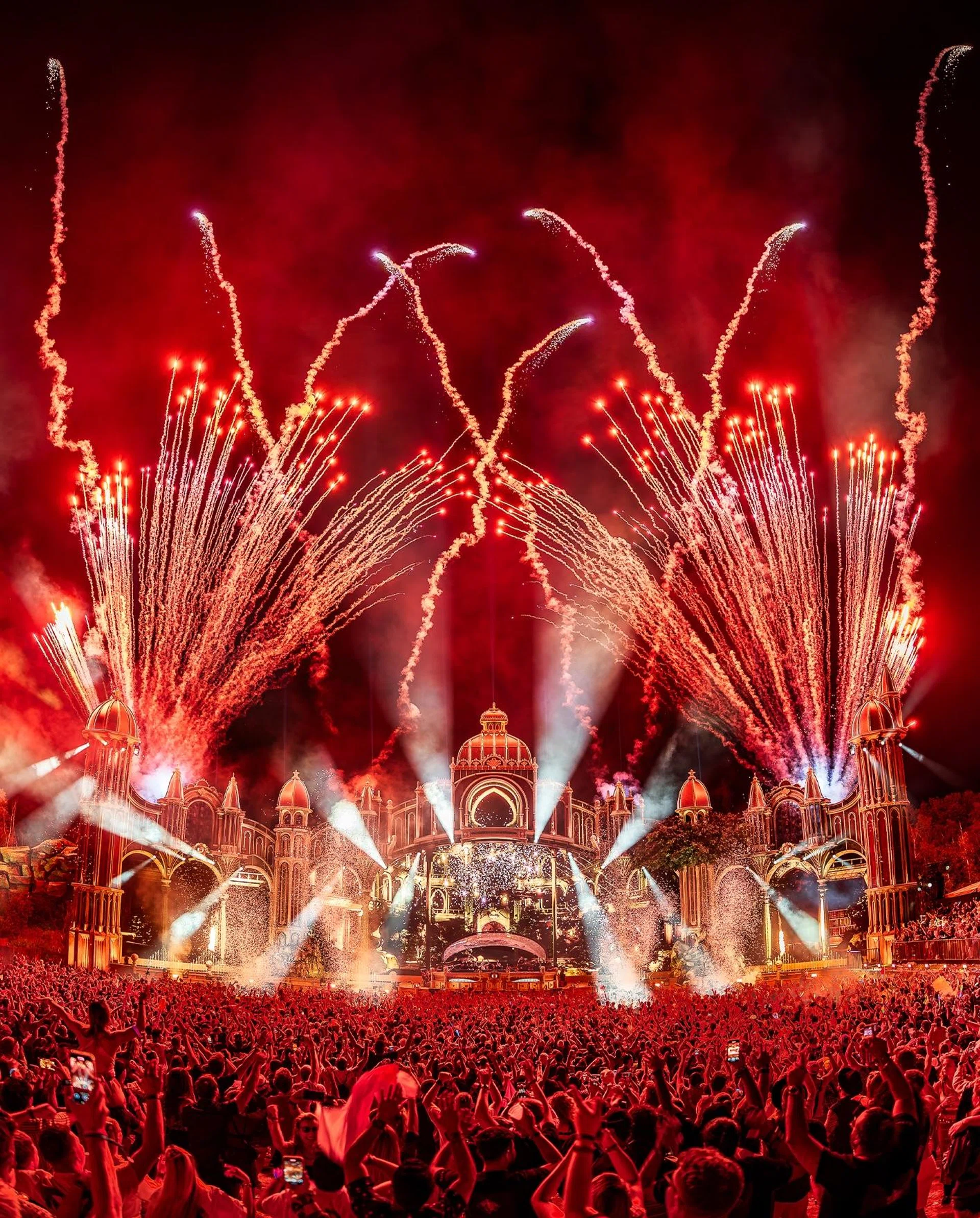 The stage at Tomorrowland Thailand