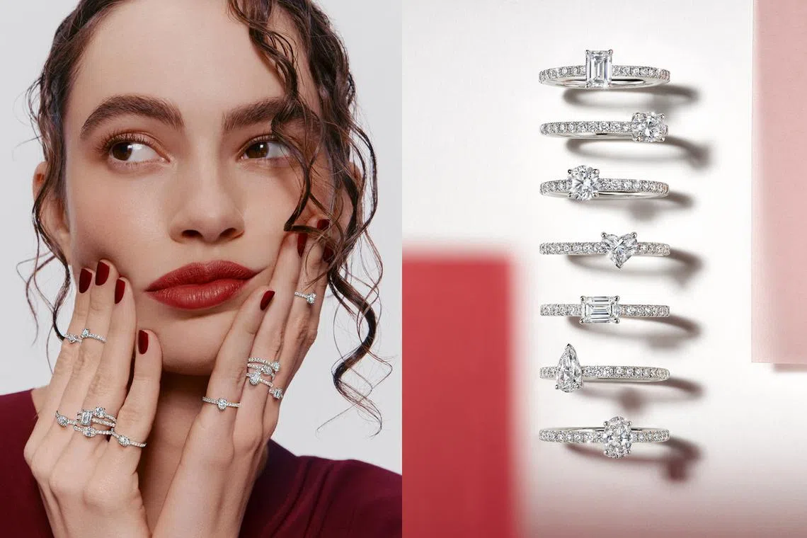 Graff Launches Foufou, A New Collection Of Dainty Stackable Diamond Rings