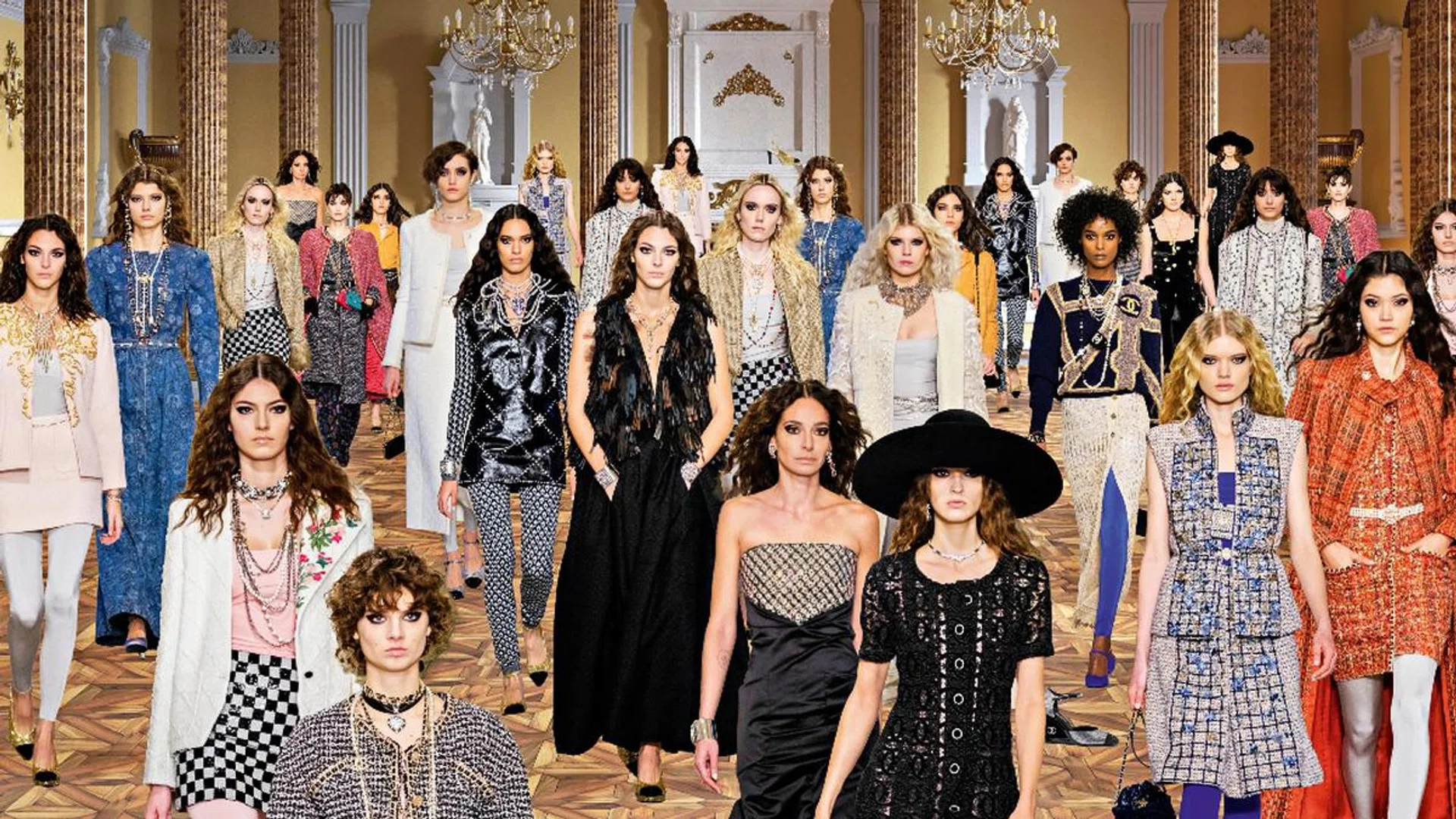 Can you find all of Chanel's classic two-tone slingbacks?  