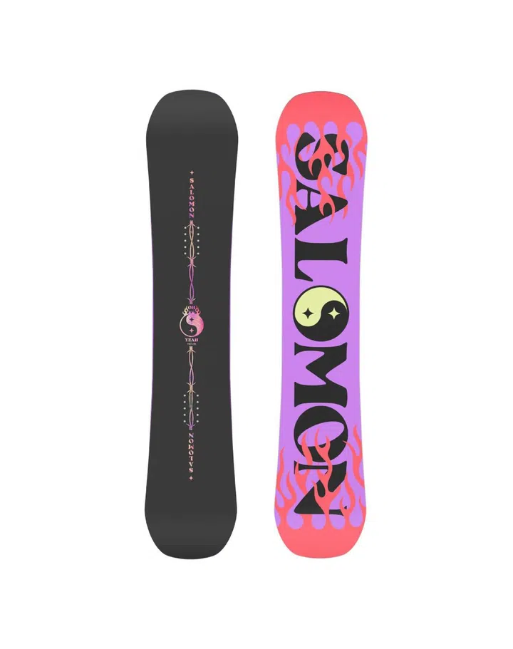 winter sports gear gift guide apre ski aesthetic salomon snowboard sg