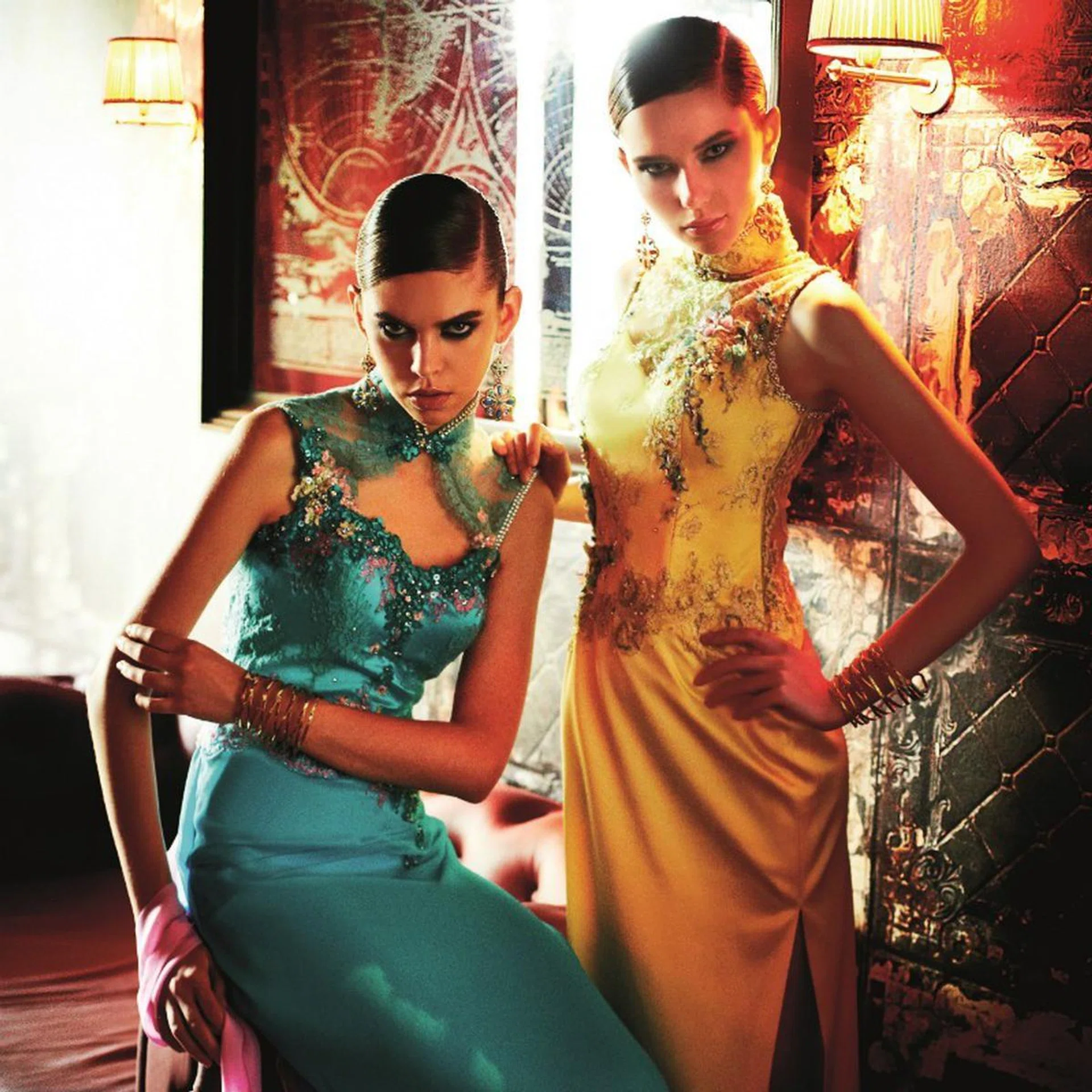designer dress singapore Golden Sonata Gown | Handcrafted Tulle Evening Gown Singapore