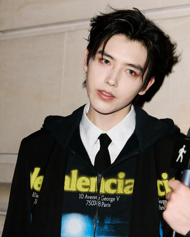 chen feiyu  balenciaga 2026 paris fashion week