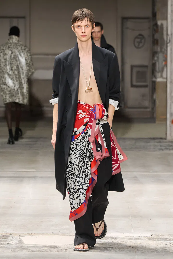 Dries Van Noten Spring Summer 2026 menswear collection