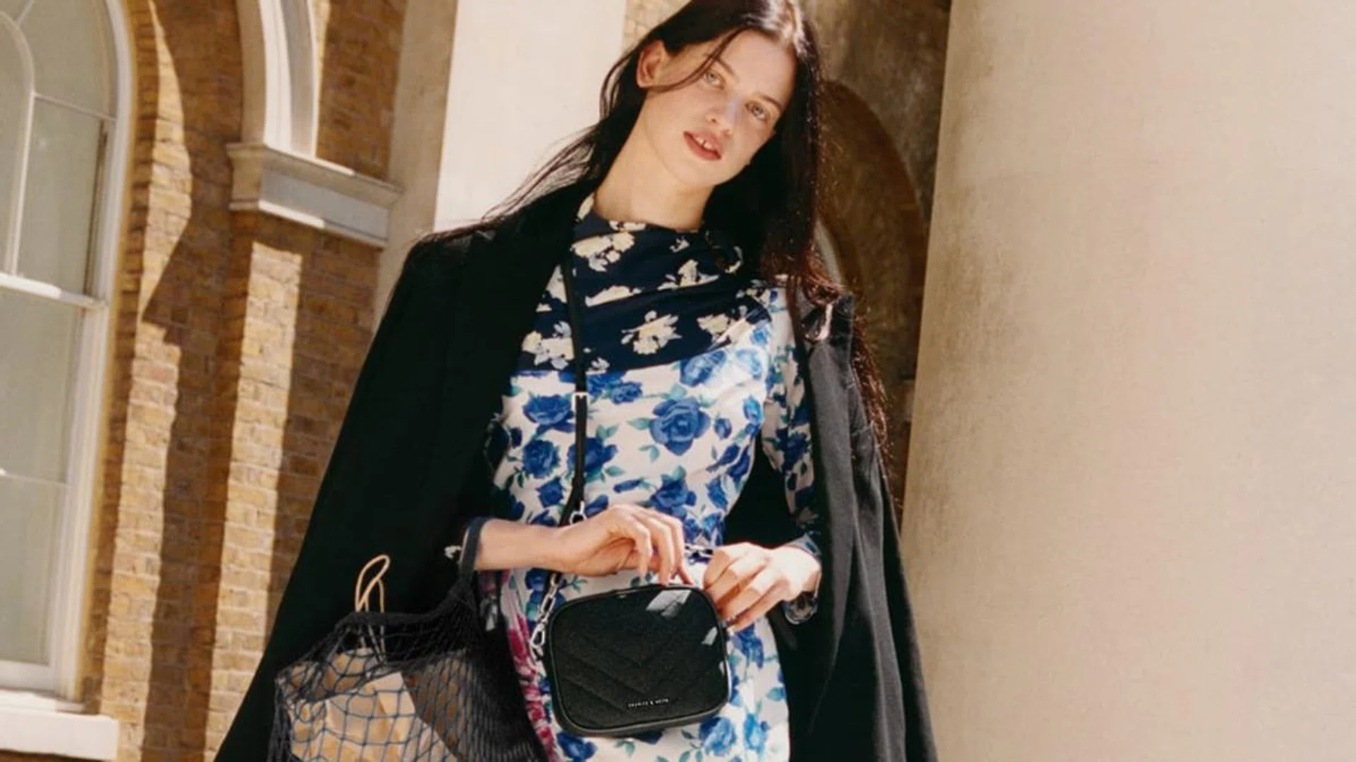 Lily McMenamy stars in the Charles & Keith Anniversary Series campaign. Credit: Charles & Keith