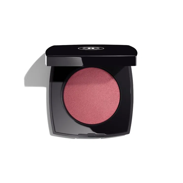 Joues Contraste Intense in Rose Ardent cream-to-powder blush, $86, Chanel Fragrance & Beauty Boutique
