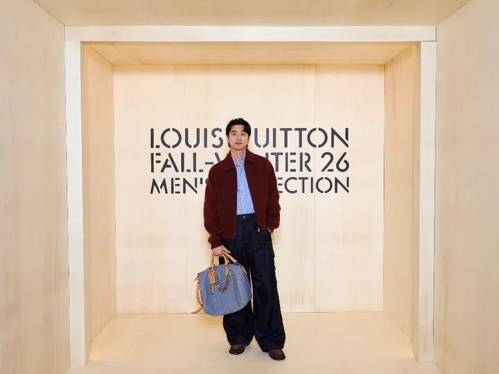 mens Louis Vuitton 2026 show gong yoo