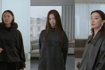 balenciaga new year collection lunar new year capsule collection Zhang Xiaofei Yang Chaoyue Liu Bingbing