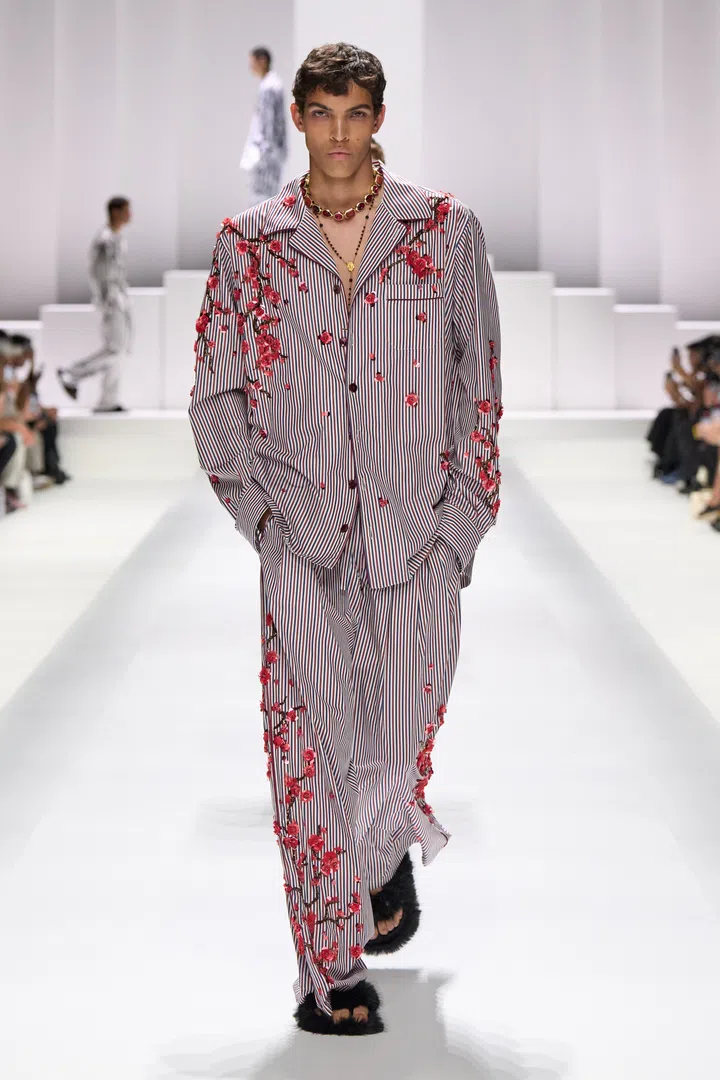 Dolce & Gabbana Spring Summer 2026 pyjama boys