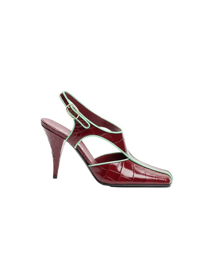 slingbacks burgundy chanel spring summer 2026