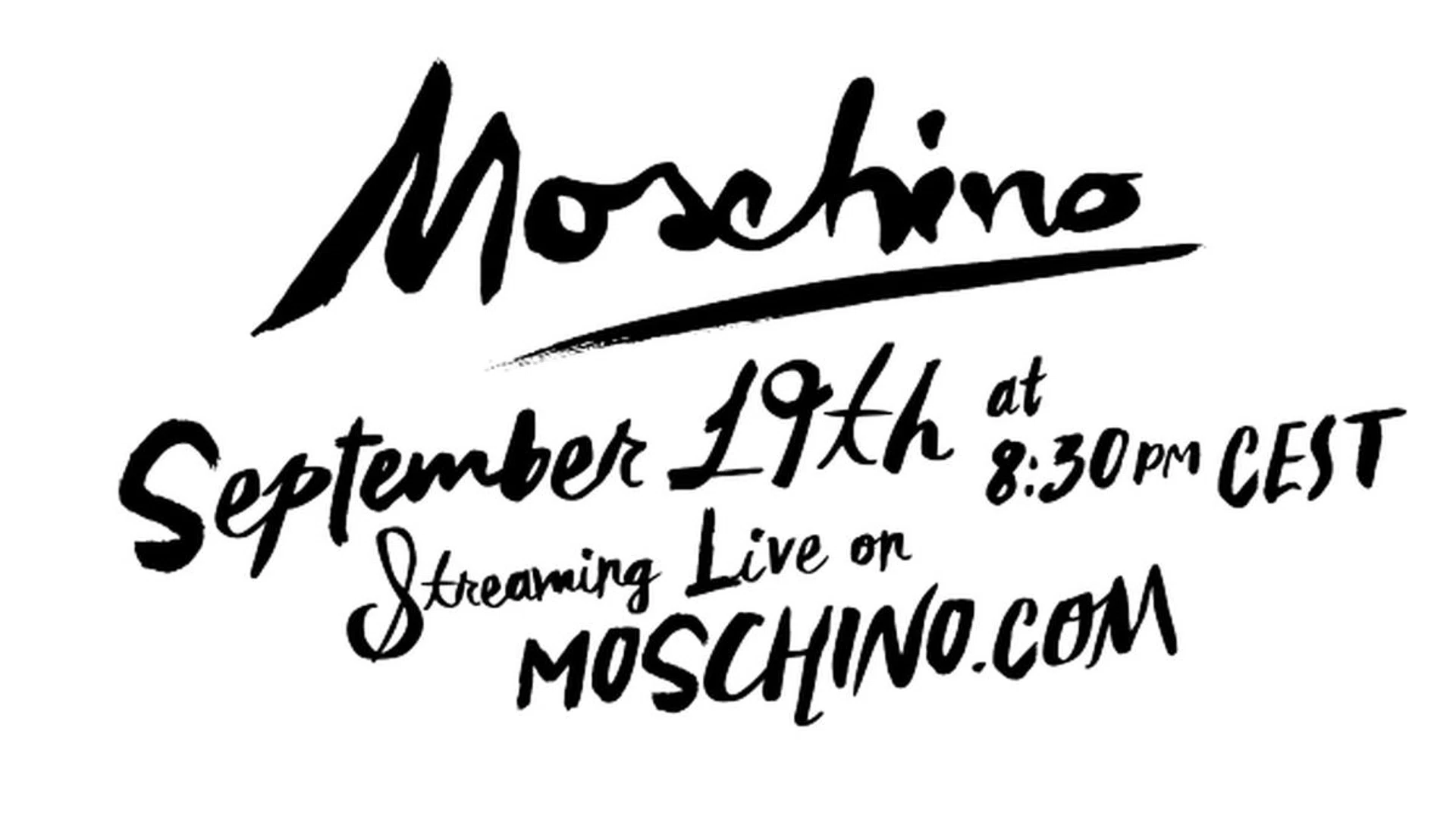 moschino ss20 livestream