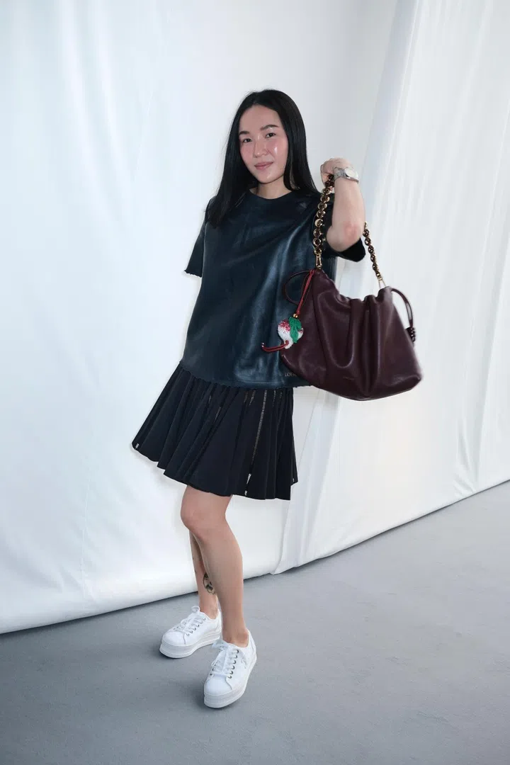dawn koh at the loewe x female dinner