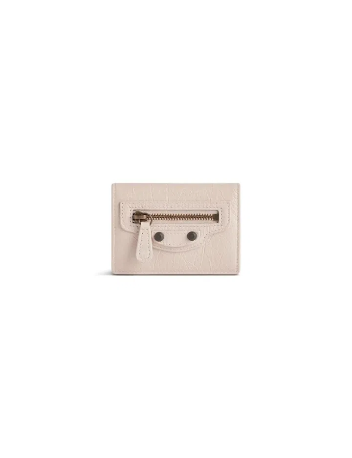 balenciaga valentines day series 2025 mini wallet pink