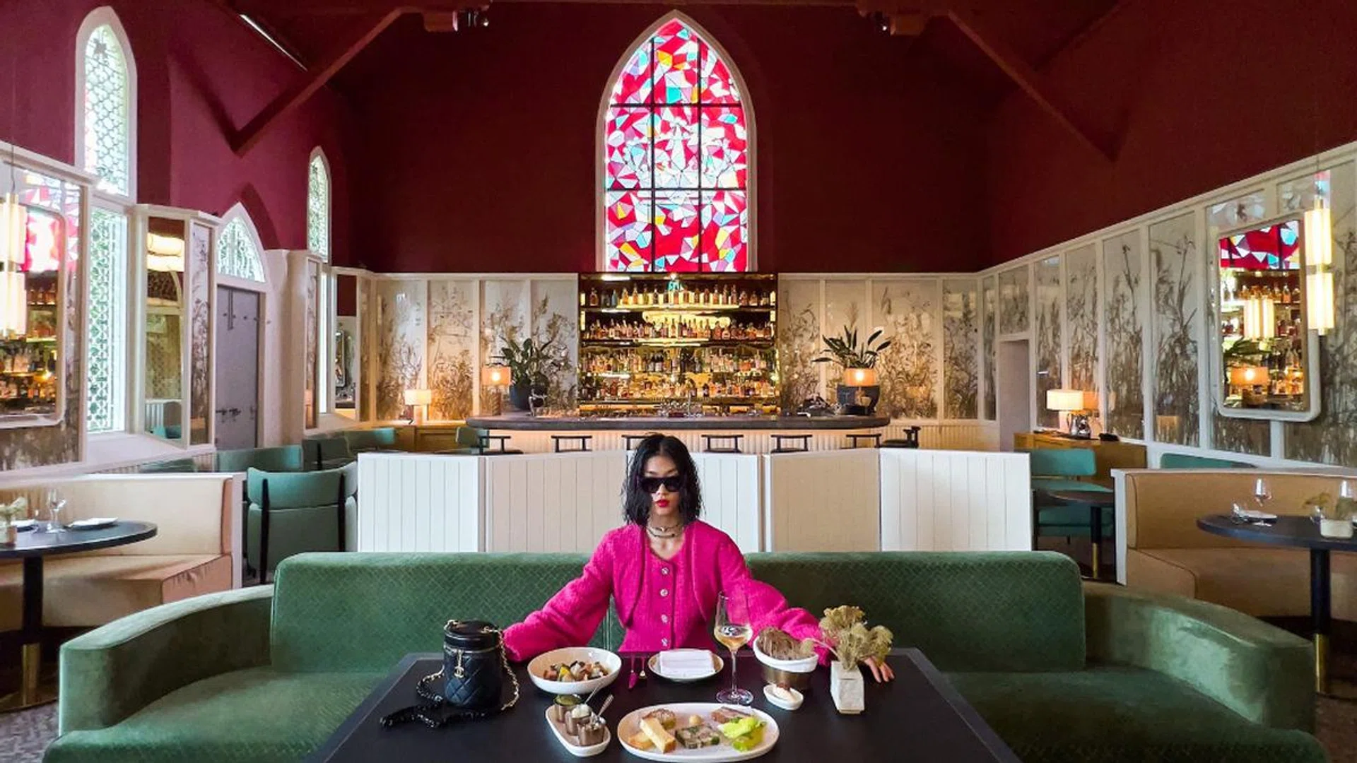 Breaking bread at Claudine. Credit: Stefan Khoo