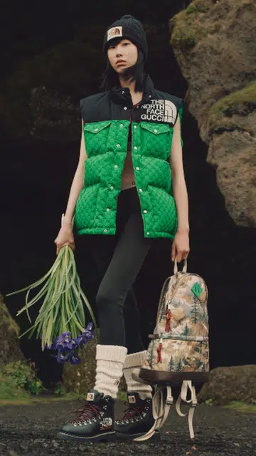 gucci the north face