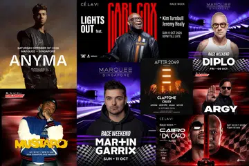 Formula 1 F1 Singapore Grand Prix Parties 2026