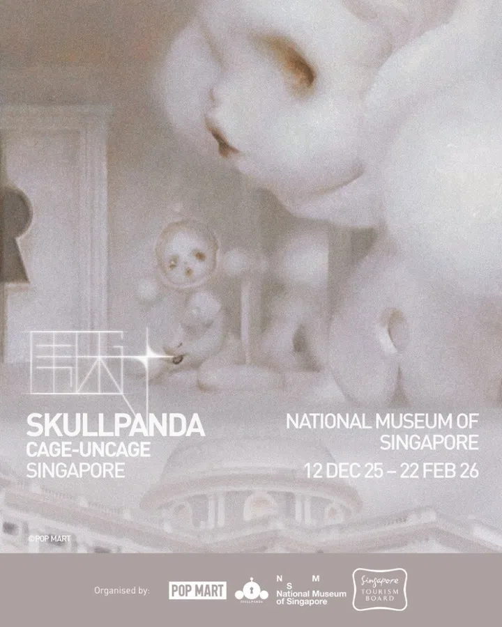 skullpanda exhibition singapore