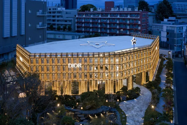 Dior Bamboo Pavilion Tokyo Japan