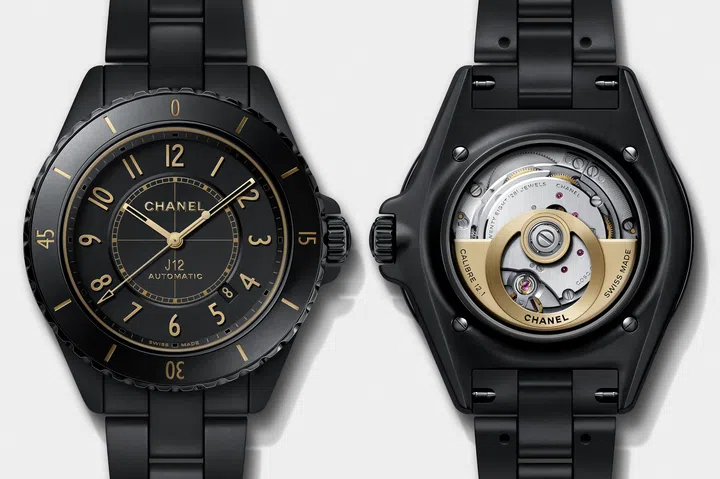 Chanel J12 Golden Black watch Caliber 12.1 42mm limited edition